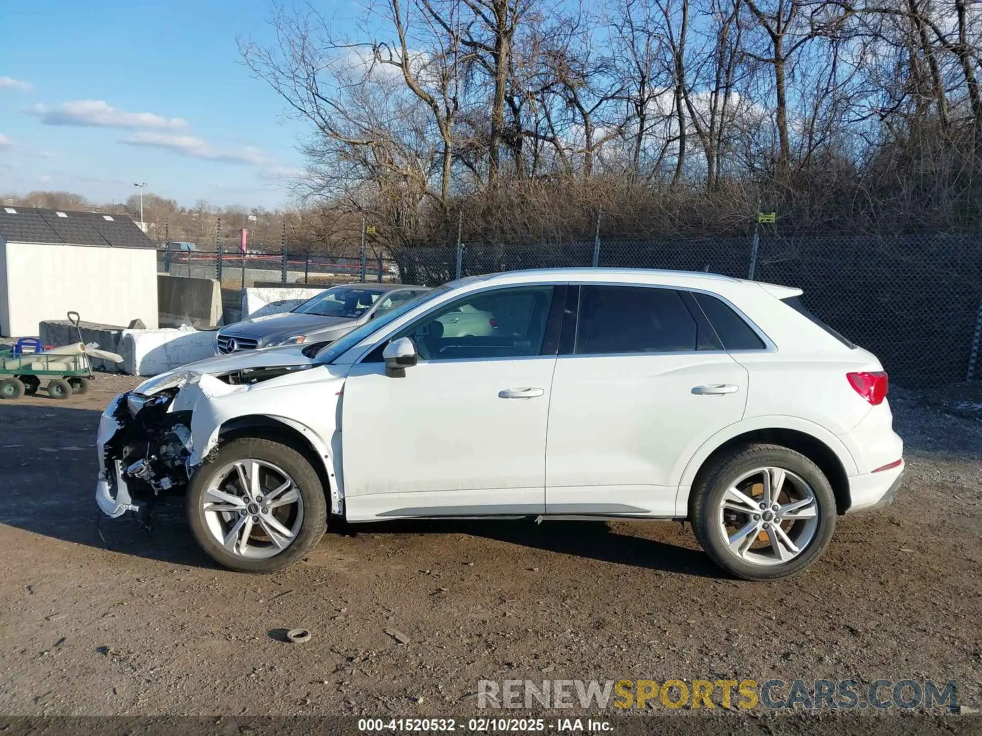 14 fotografías del automóvil dañado WA1EECF37P1025146 AUDI Q3 2023
