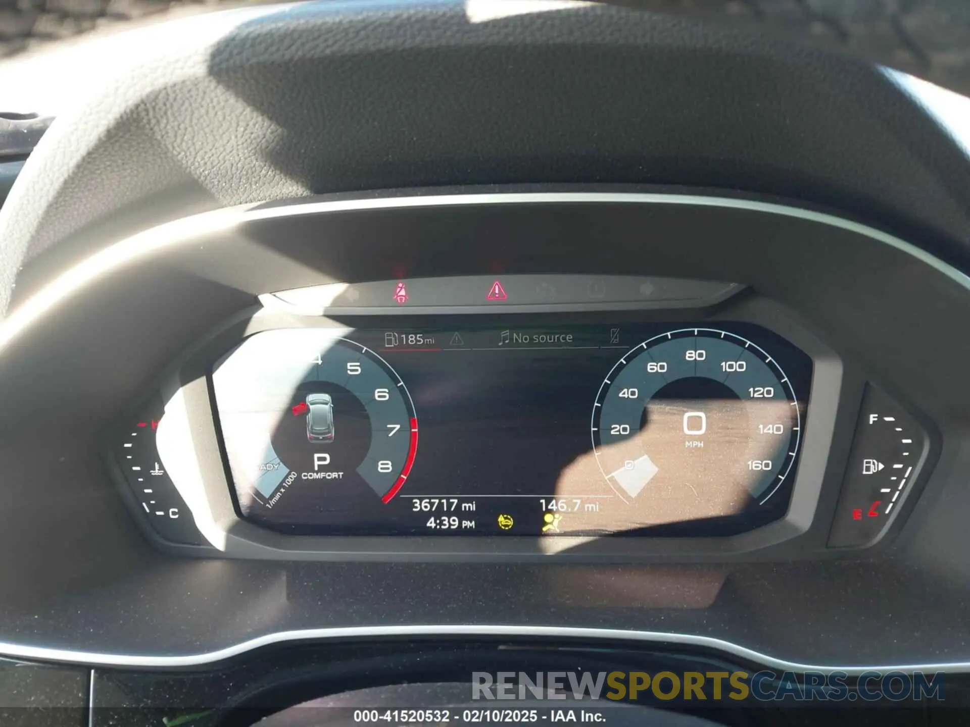 7 fotografías del automóvil dañado WA1EECF37P1025146 AUDI Q3 2023