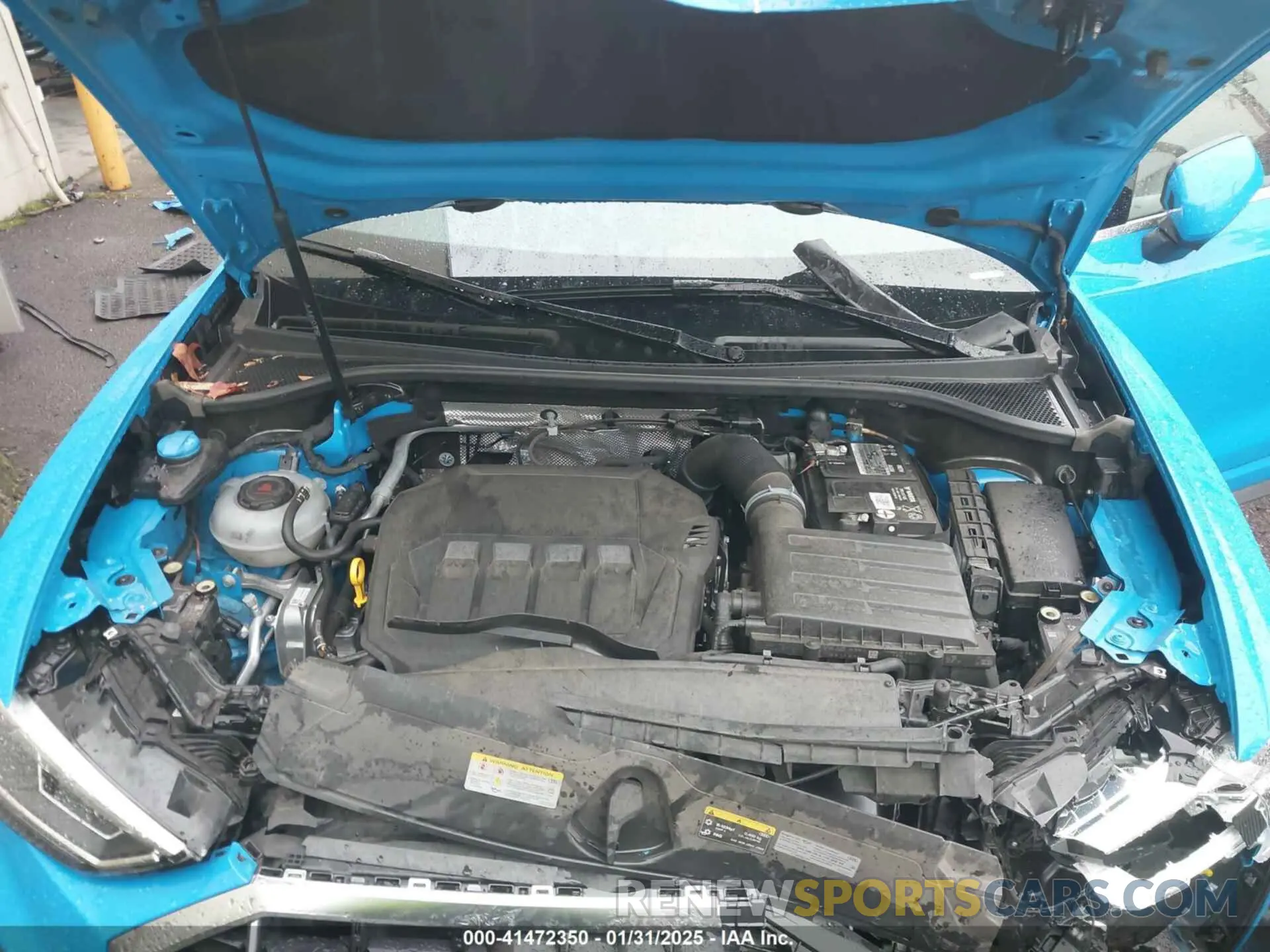 10 fotografías del automóvil dañado WA1EECF39P1021860 AUDI Q3 2023