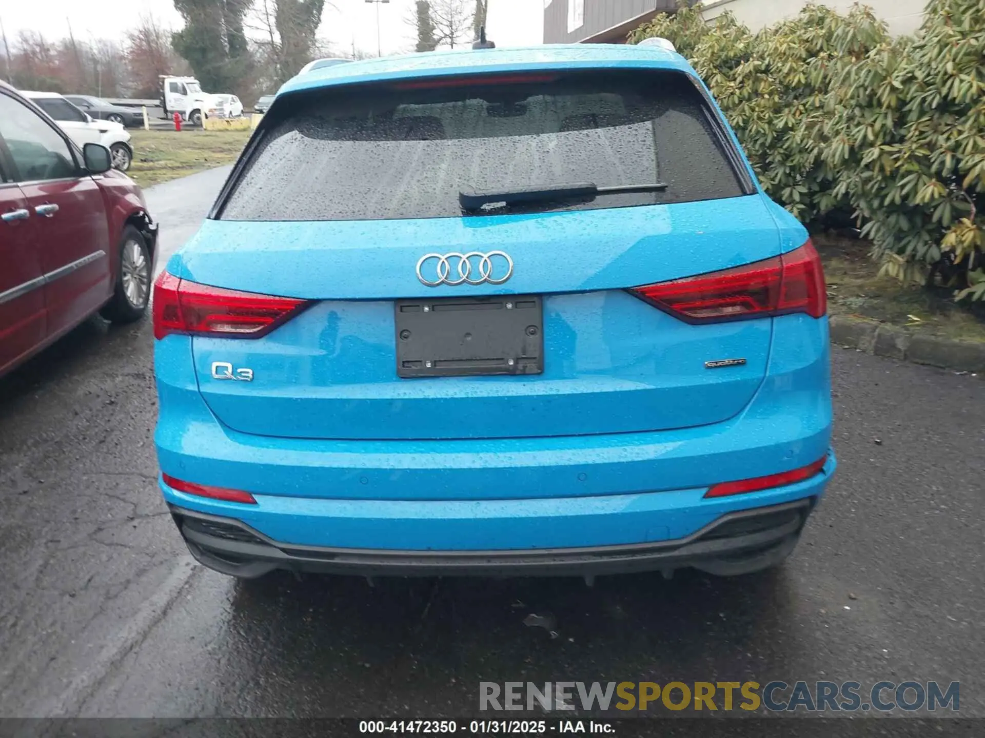 17 fotografías del automóvil dañado WA1EECF39P1021860 AUDI Q3 2023