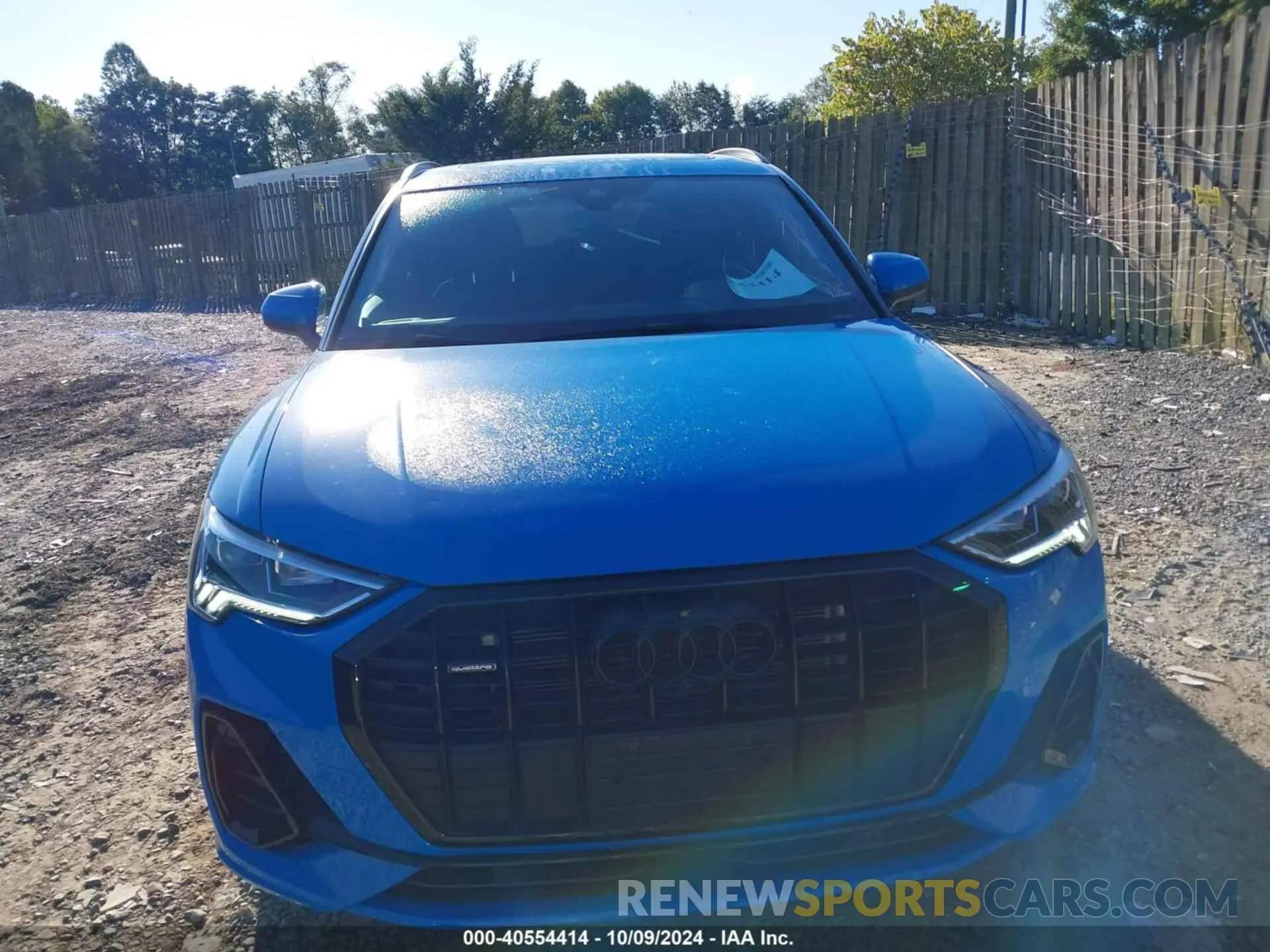 13 fotografías del automóvil dañado WA1EECF39P1035211 AUDI Q3 2023