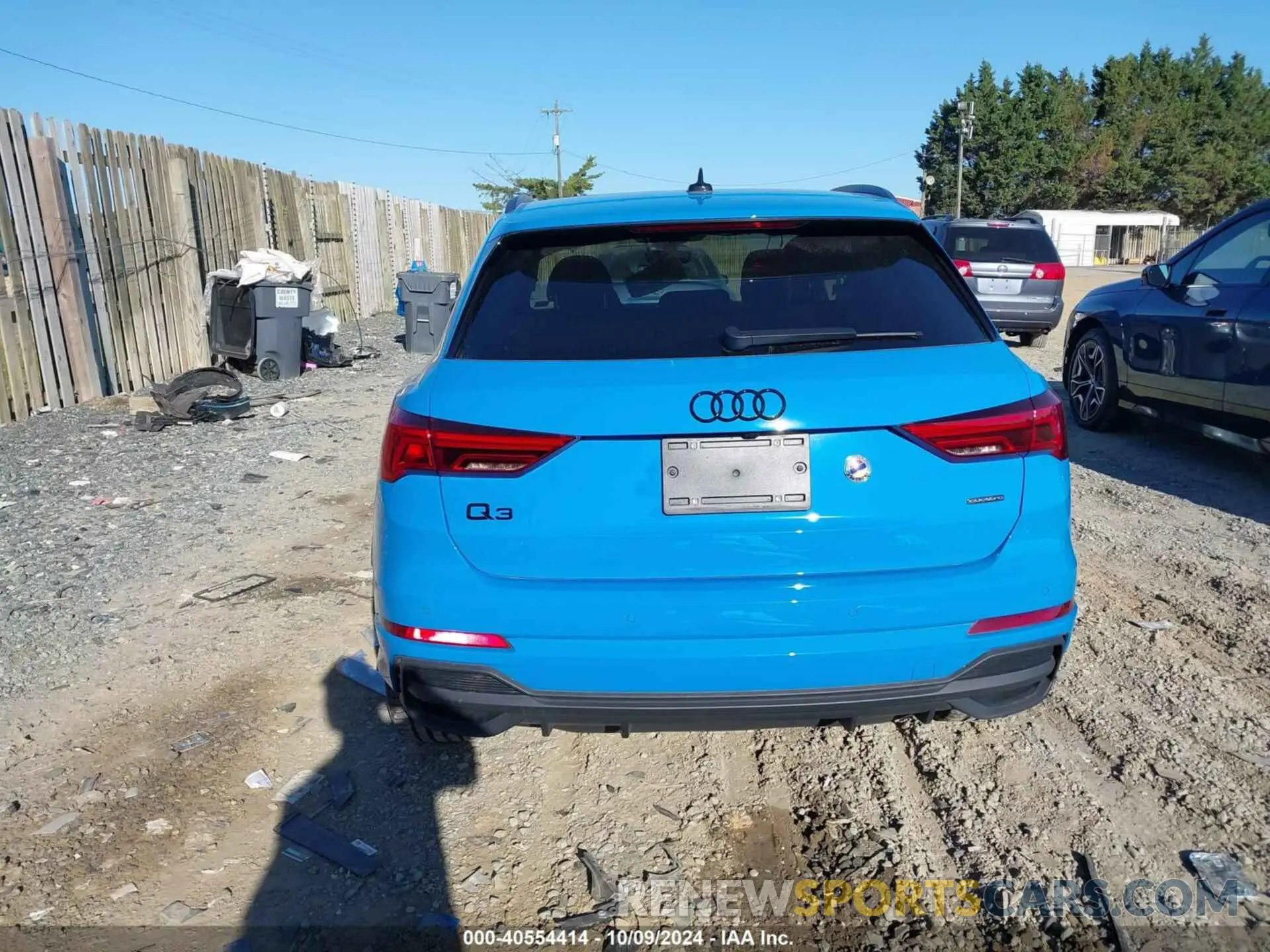 17 fotografías del automóvil dañado WA1EECF39P1035211 AUDI Q3 2023