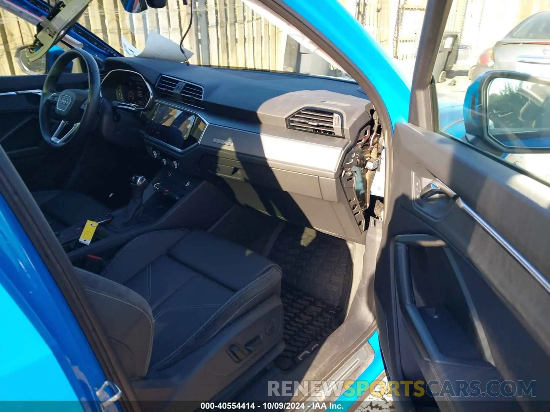 5 fotografías del automóvil dañado WA1EECF39P1035211 AUDI Q3 2023