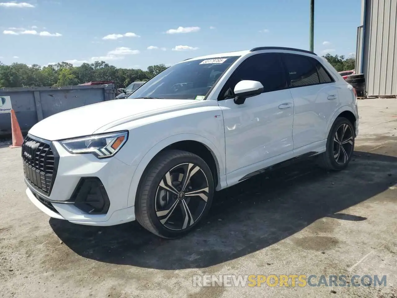 1 fotografías del automóvil dañado WA1EECF39P1040330 AUDI Q3 2023