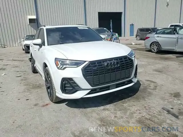 14 fotografías del automóvil dañado WA1EECF39P1040330 AUDI Q3 2023