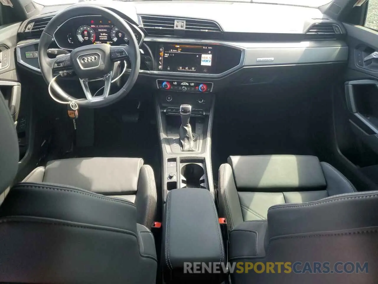 8 fotografías del automóvil dañado WA1EECF39P1040330 AUDI Q3 2023