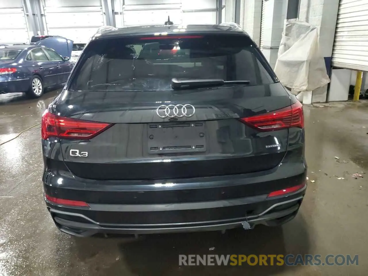 6 fotografías del automóvil dañado WA1EECF39P1075210 AUDI Q3 2023