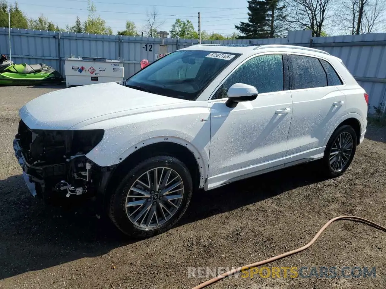 1 fotografías del automóvil dañado WA1FECF38P1104863 AUDI Q3 2023