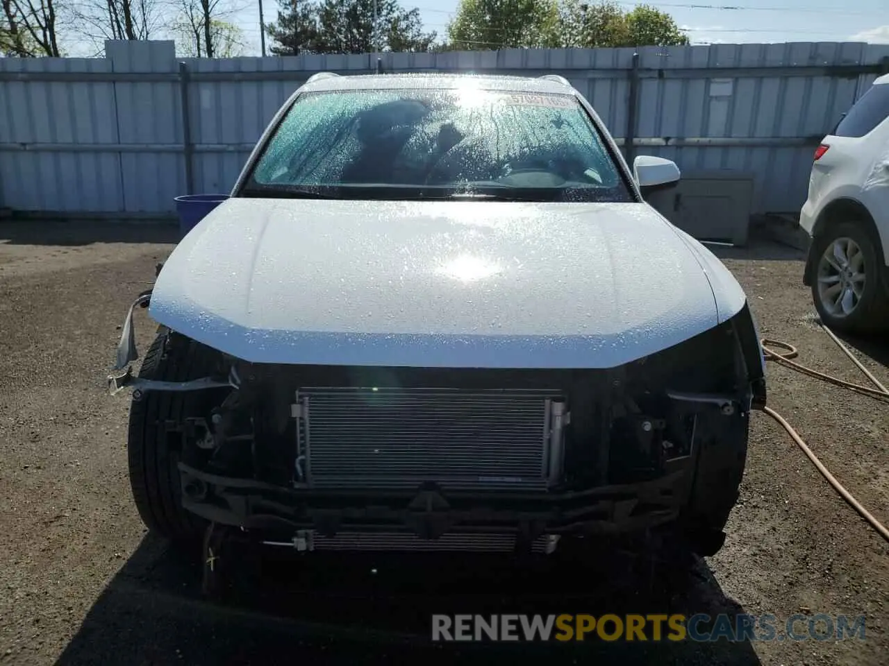 5 fotografías del automóvil dañado WA1FECF38P1104863 AUDI Q3 2023