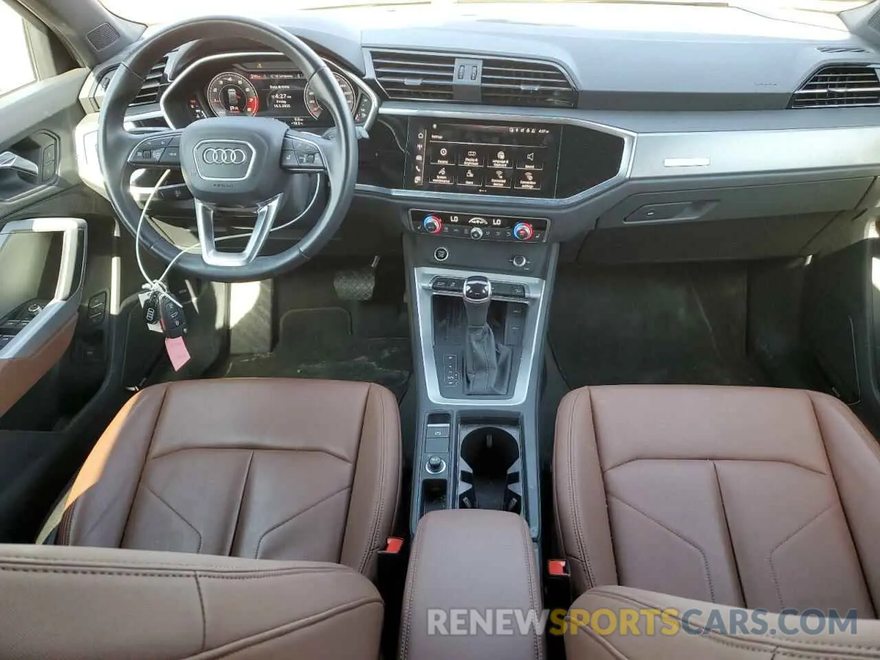 8 fotografías del automóvil dañado WA1FECF38P1104863 AUDI Q3 2023