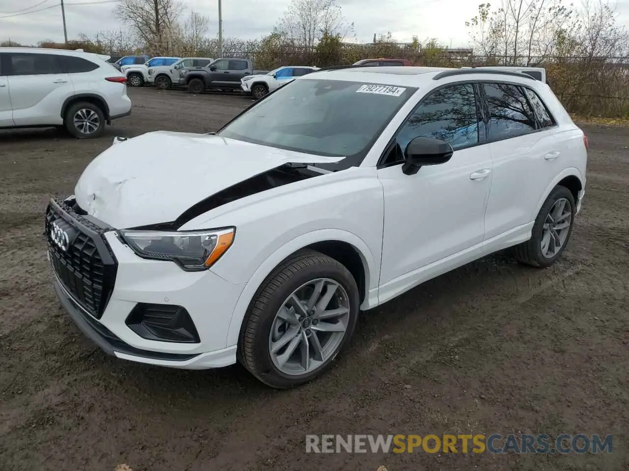 1 fotografías del automóvil dañado WA1AUCF30R1150123 AUDI Q3 2024