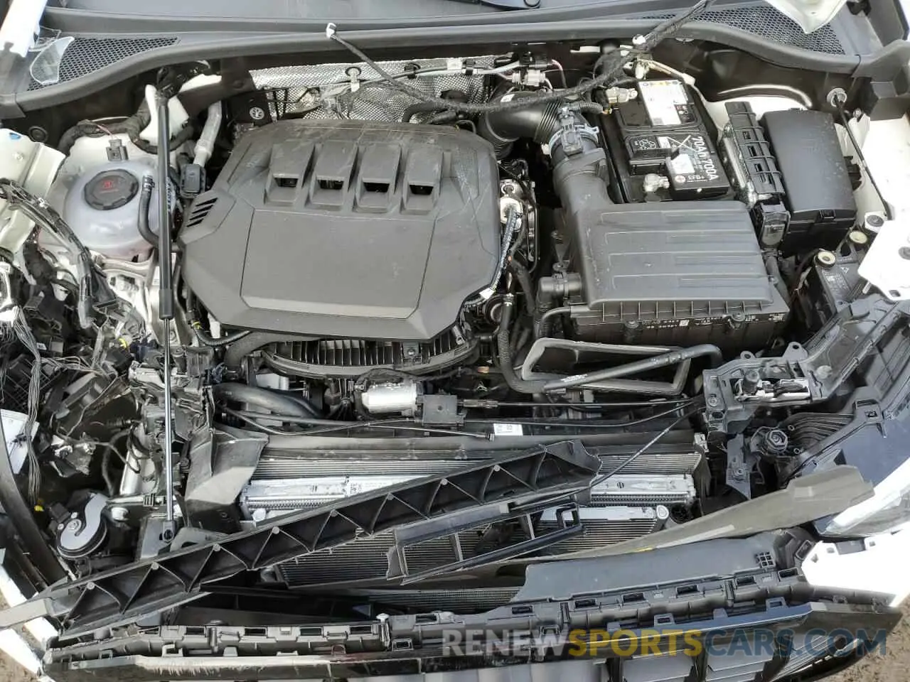 11 fotografías del automóvil dañado WA1AUCF30R1150123 AUDI Q3 2024