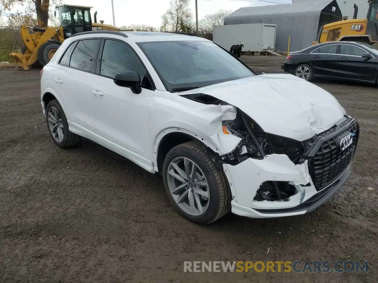 4 fotografías del automóvil dañado WA1AUCF30R1150123 AUDI Q3 2024