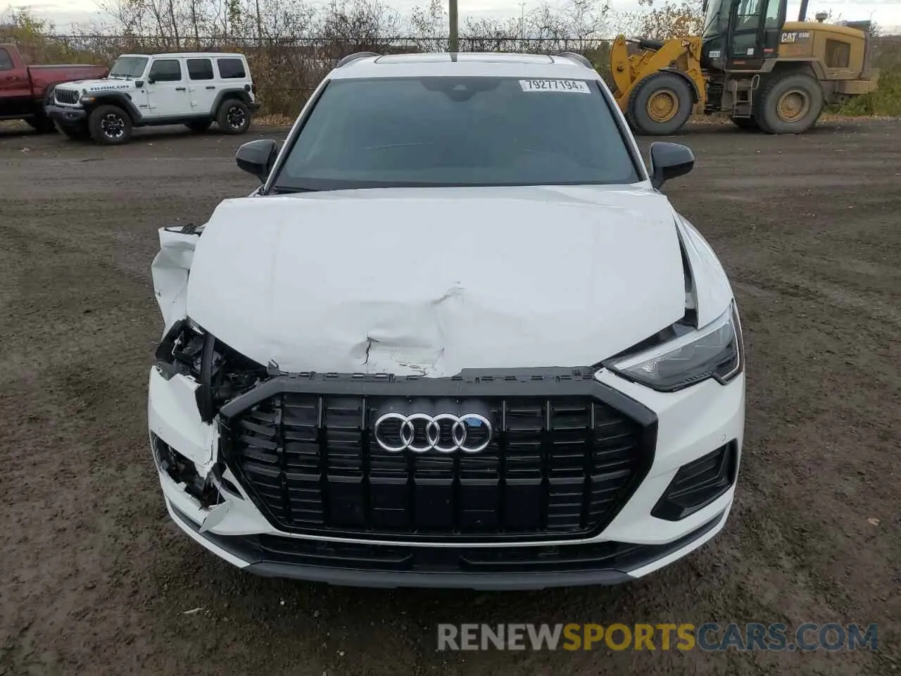 5 fotografías del automóvil dañado WA1AUCF30R1150123 AUDI Q3 2024