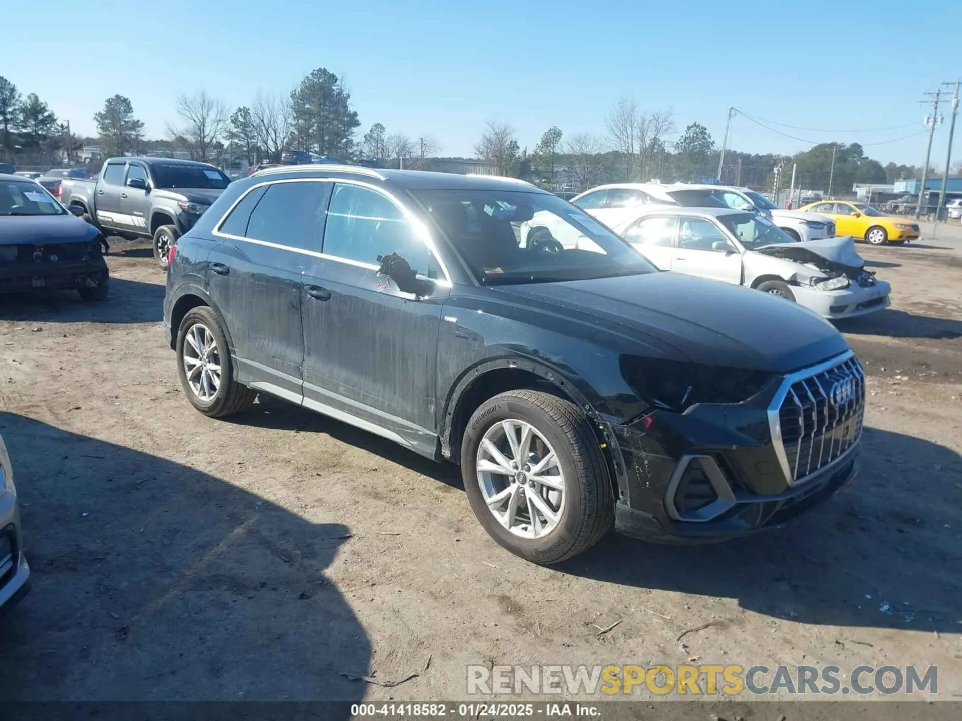 1 fotografías del automóvil dañado WA1DECF31R1052888 AUDI Q3 2024