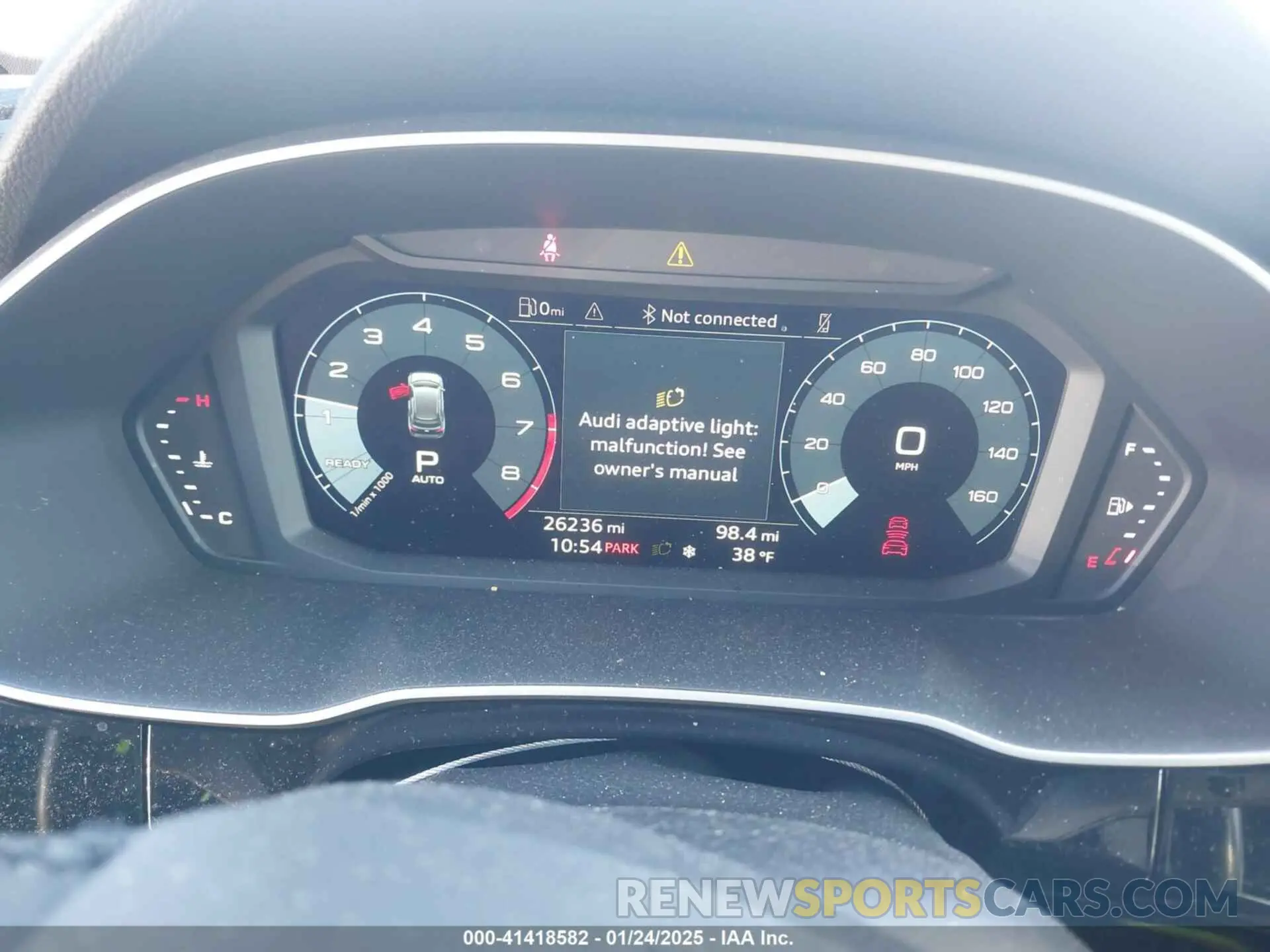 7 fotografías del automóvil dañado WA1DECF31R1052888 AUDI Q3 2024