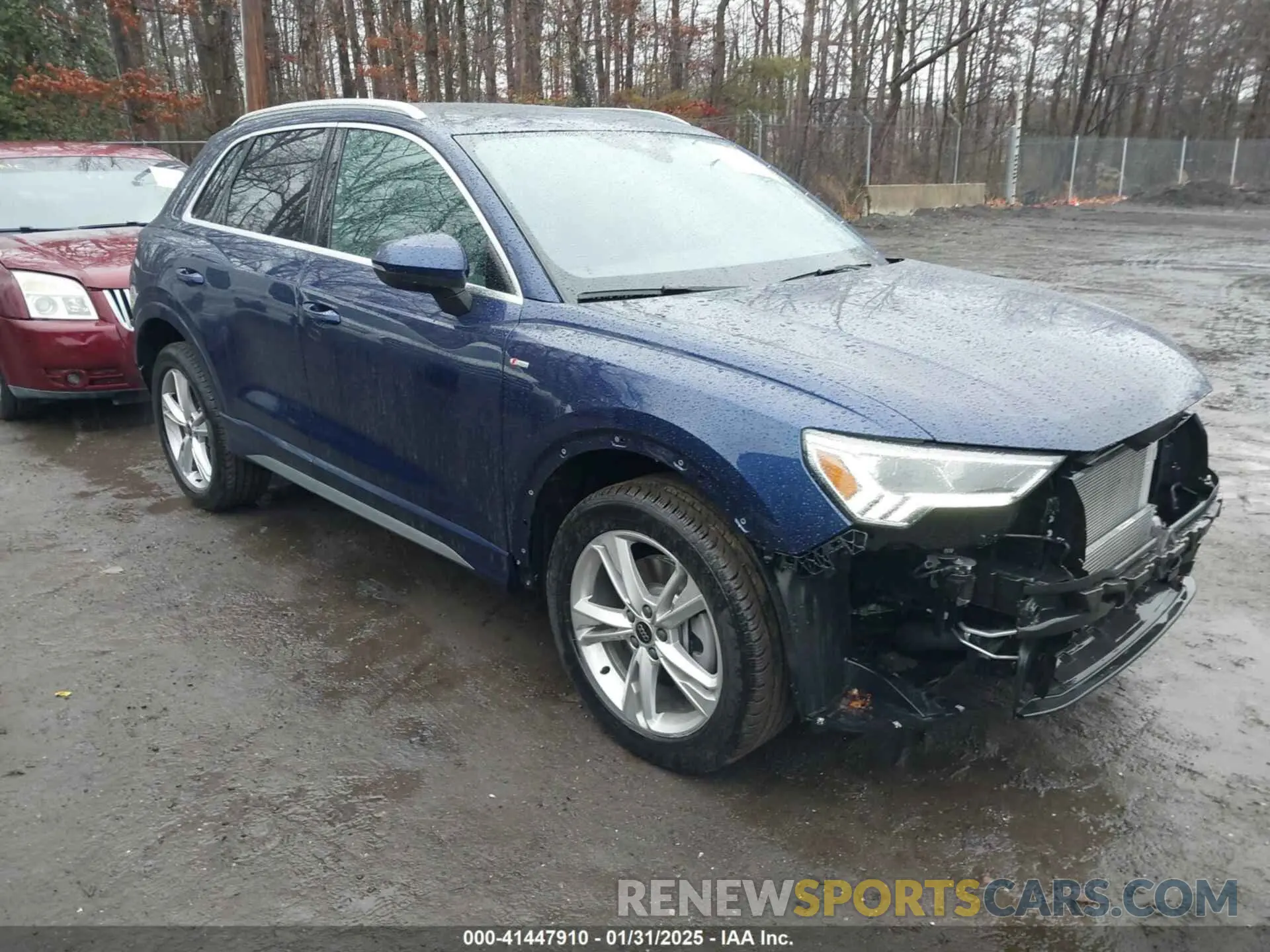 1 fotografías del automóvil dañado WA1DECF31R1114404 AUDI Q3 2024