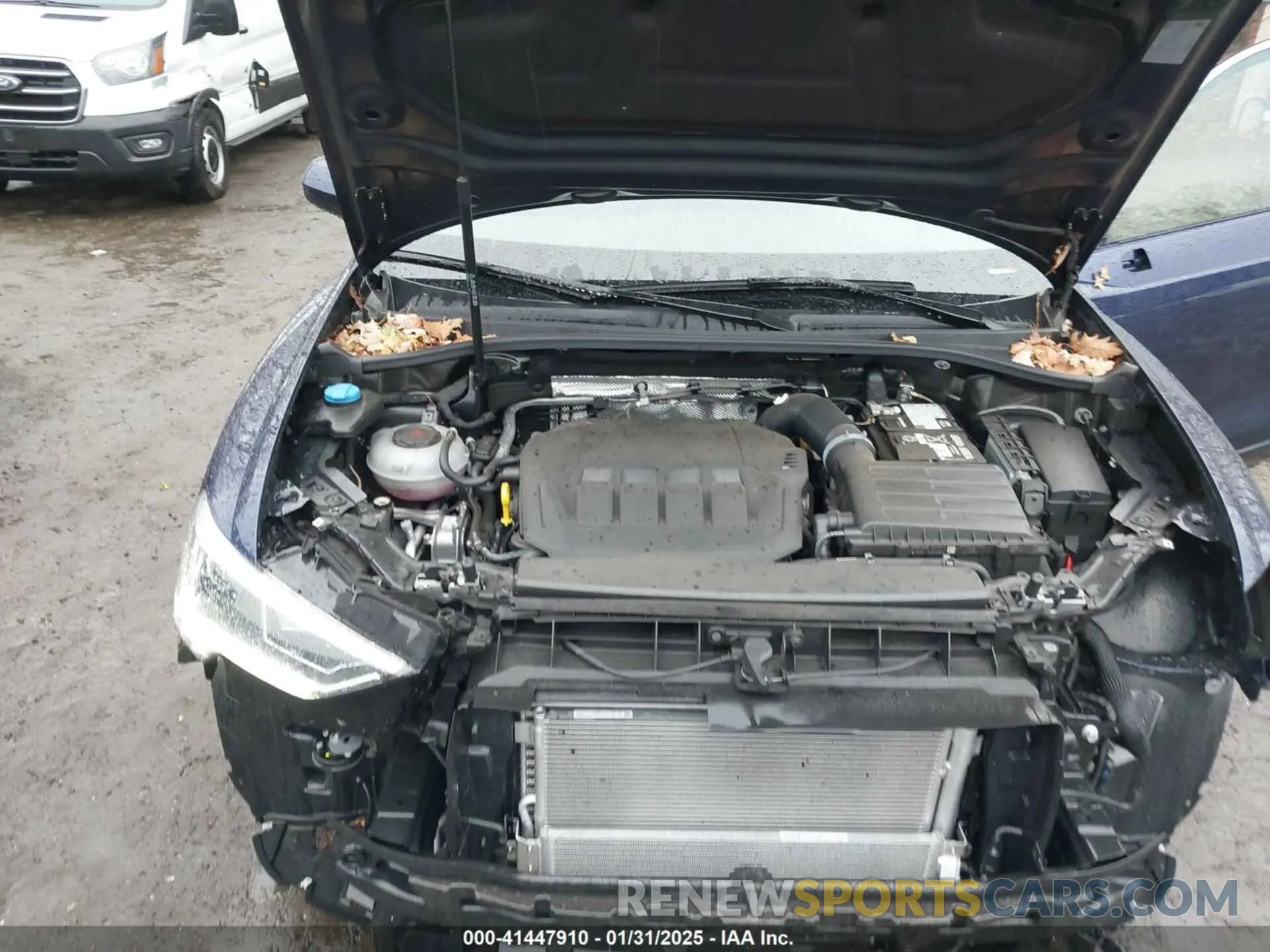 10 fotografías del automóvil dañado WA1DECF31R1114404 AUDI Q3 2024