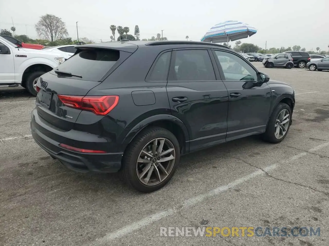 3 fotografías del automóvil dañado WA1DECF32R1129879 AUDI Q3 2024