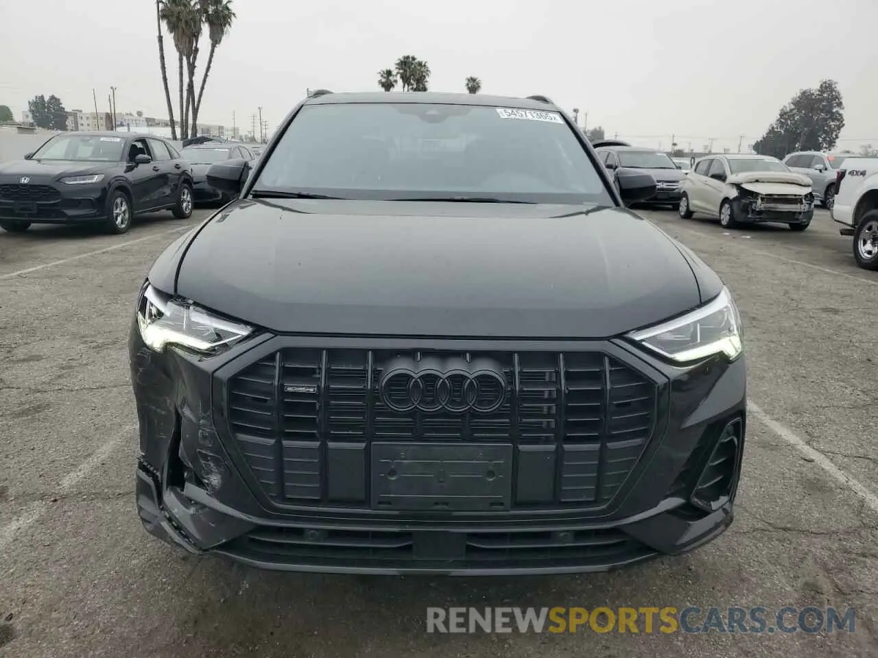 5 fotografías del automóvil dañado WA1DECF32R1129879 AUDI Q3 2024