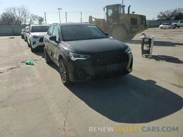 11 fotografías del automóvil dañado WA1DECF34R1033333 AUDI Q3 2024