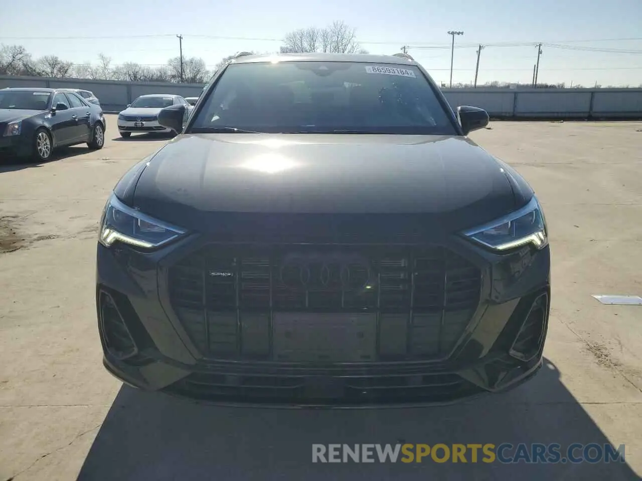 5 fotografías del automóvil dañado WA1DECF34R1033333 AUDI Q3 2024