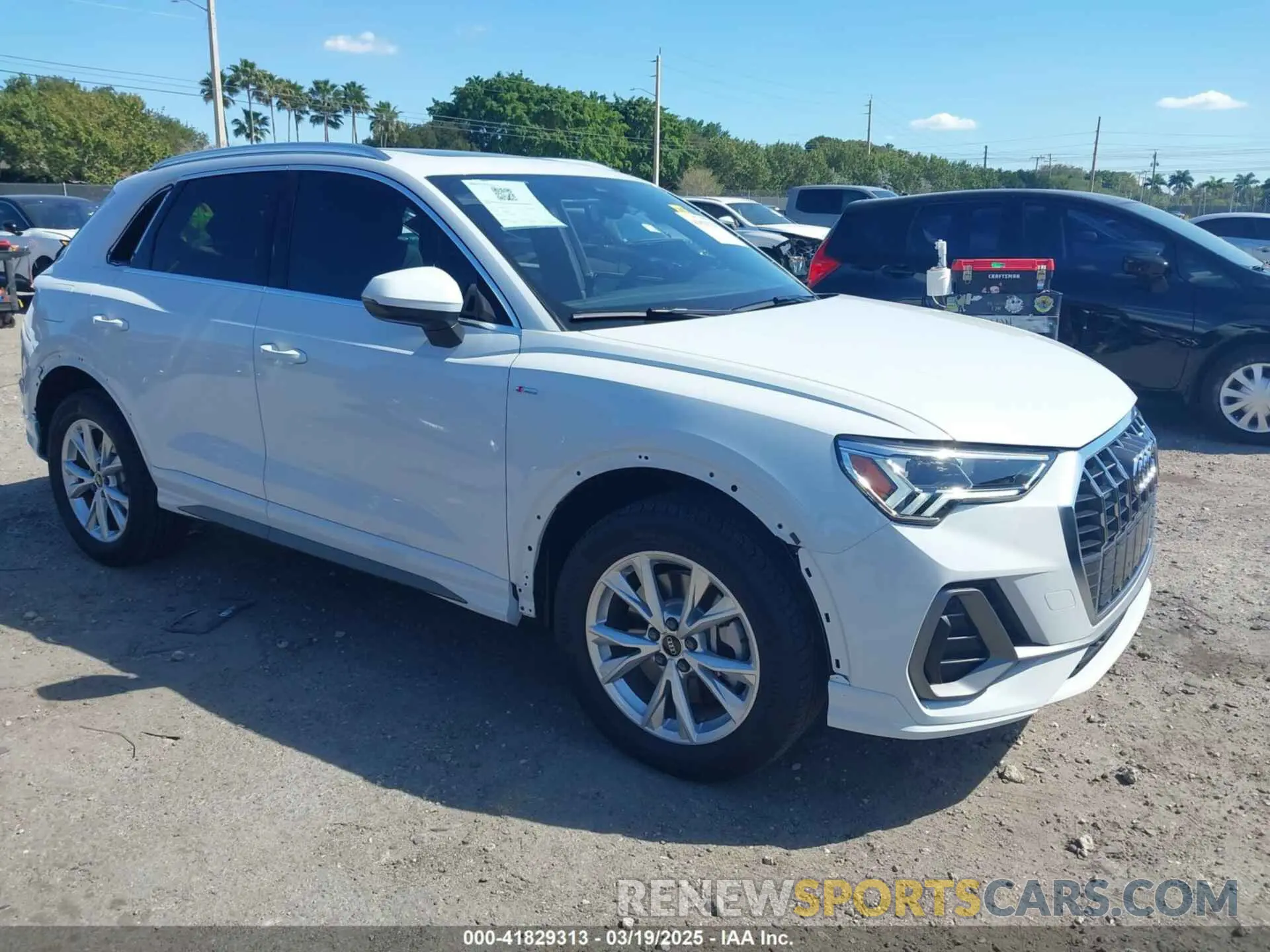 1 fotografías del automóvil dañado WA1DECF34R1201052 AUDI Q3 2024