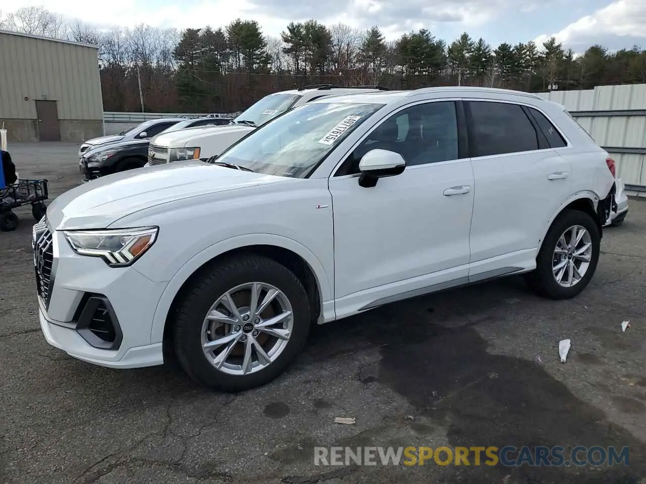 1 fotografías del automóvil dañado WA1DECF36R1027887 AUDI Q3 2024