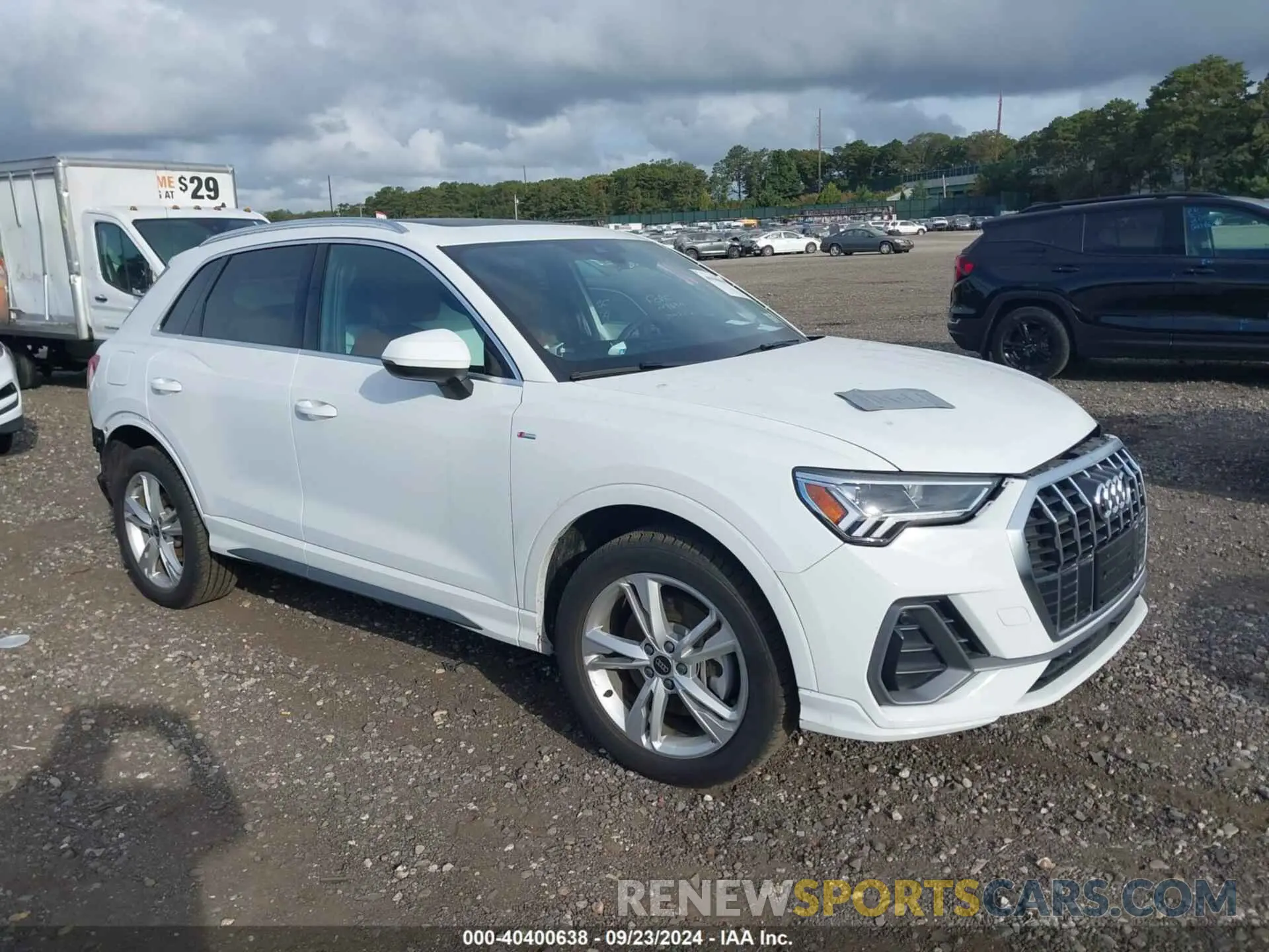 1 fotografías del automóvil dañado WA1DECF36R1038890 AUDI Q3 2024