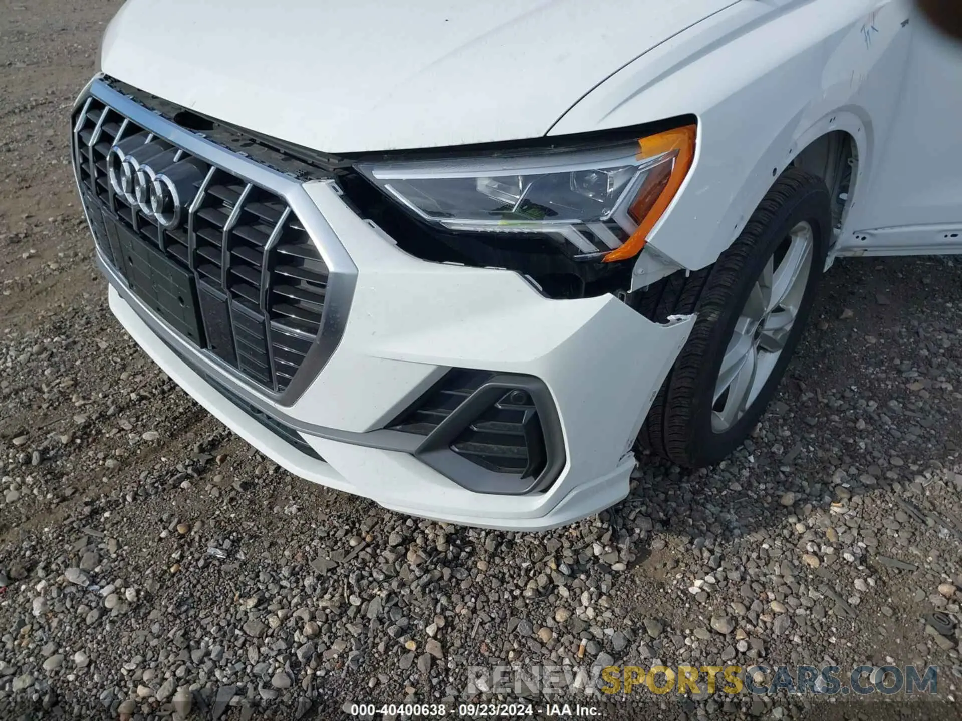 6 fotografías del automóvil dañado WA1DECF36R1038890 AUDI Q3 2024