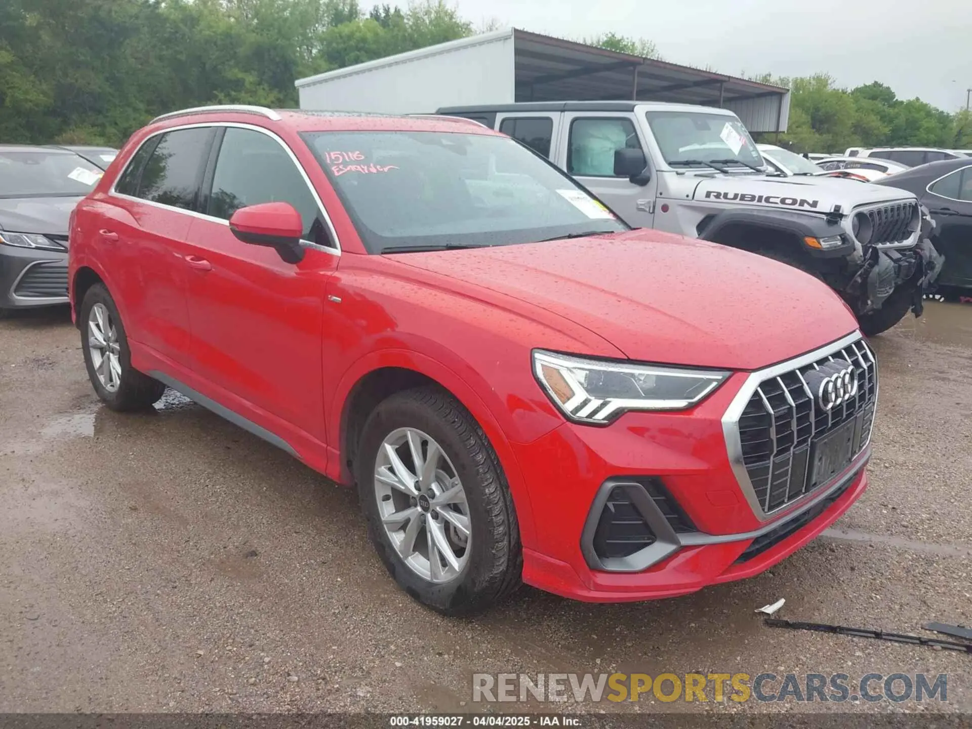 1 fotografías del automóvil dañado WA1DECF36R1126631 AUDI Q3 2024