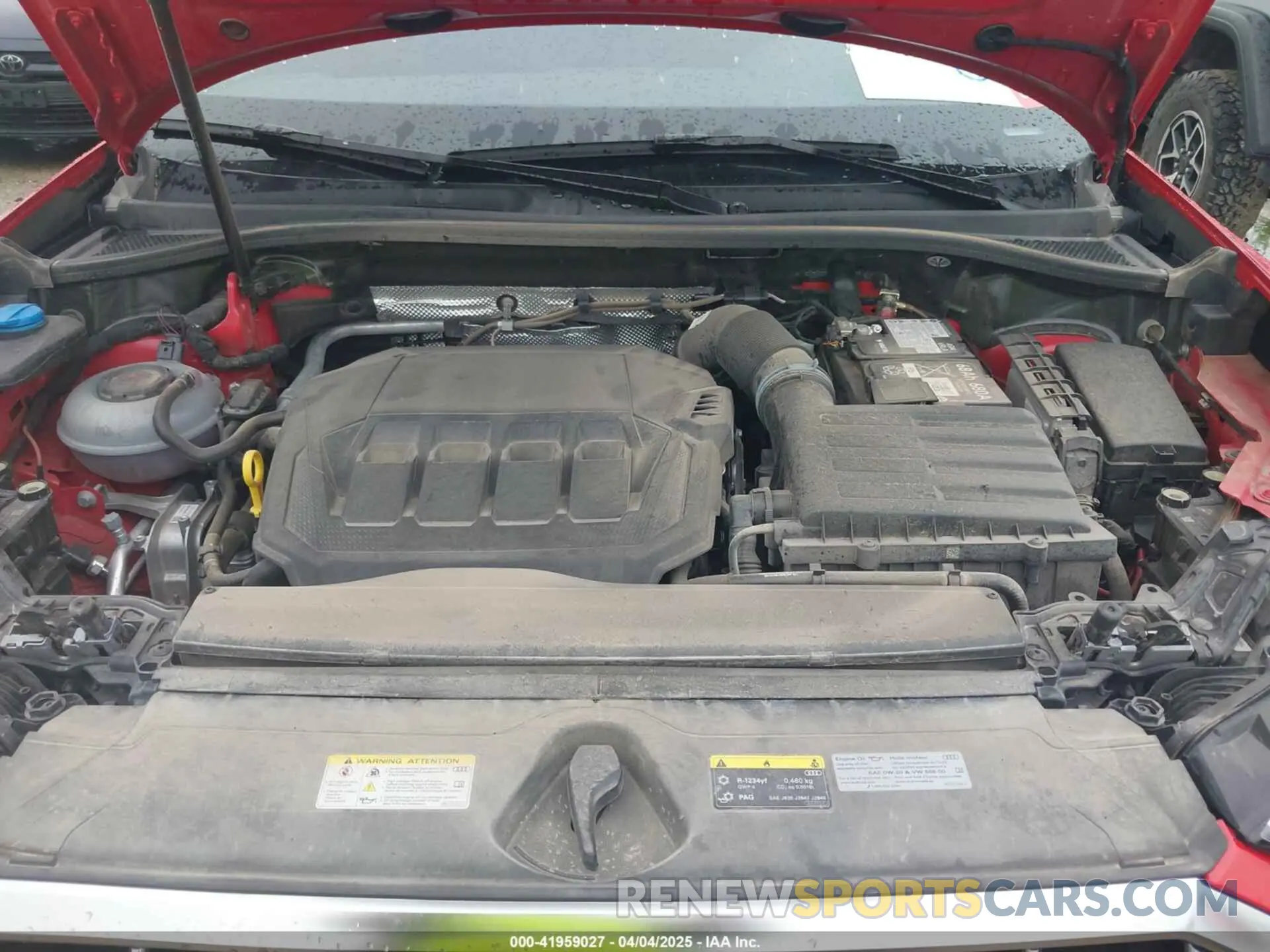 10 fotografías del automóvil dañado WA1DECF36R1126631 AUDI Q3 2024