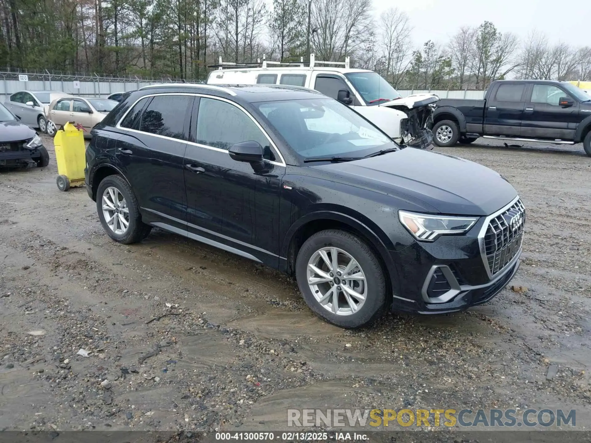 1 fotografías del automóvil dañado WA1DECF37R1116240 AUDI Q3 2024