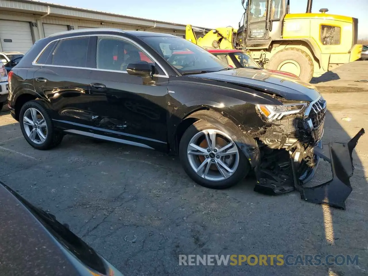 4 fotografías del automóvil dañado WA1DECF38R1122726 AUDI Q3 2024
