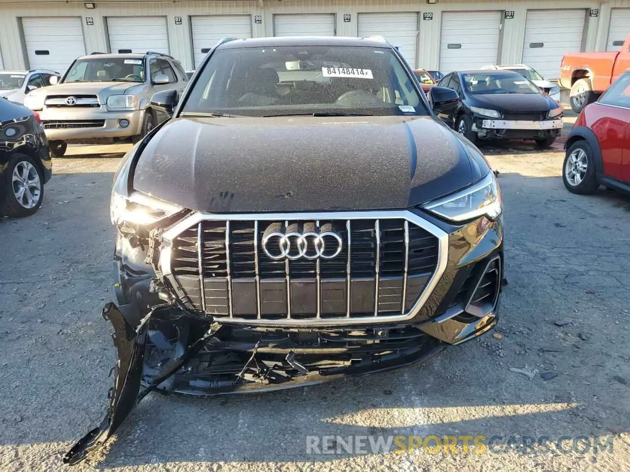5 fotografías del automóvil dañado WA1DECF38R1122726 AUDI Q3 2024