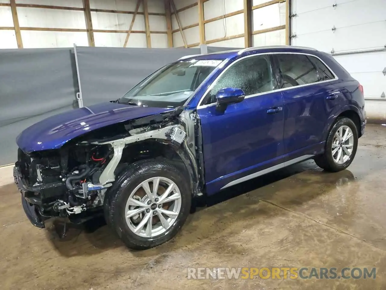 1 fotografías del automóvil dañado WA1DECF3XR1055594 AUDI Q3 2024