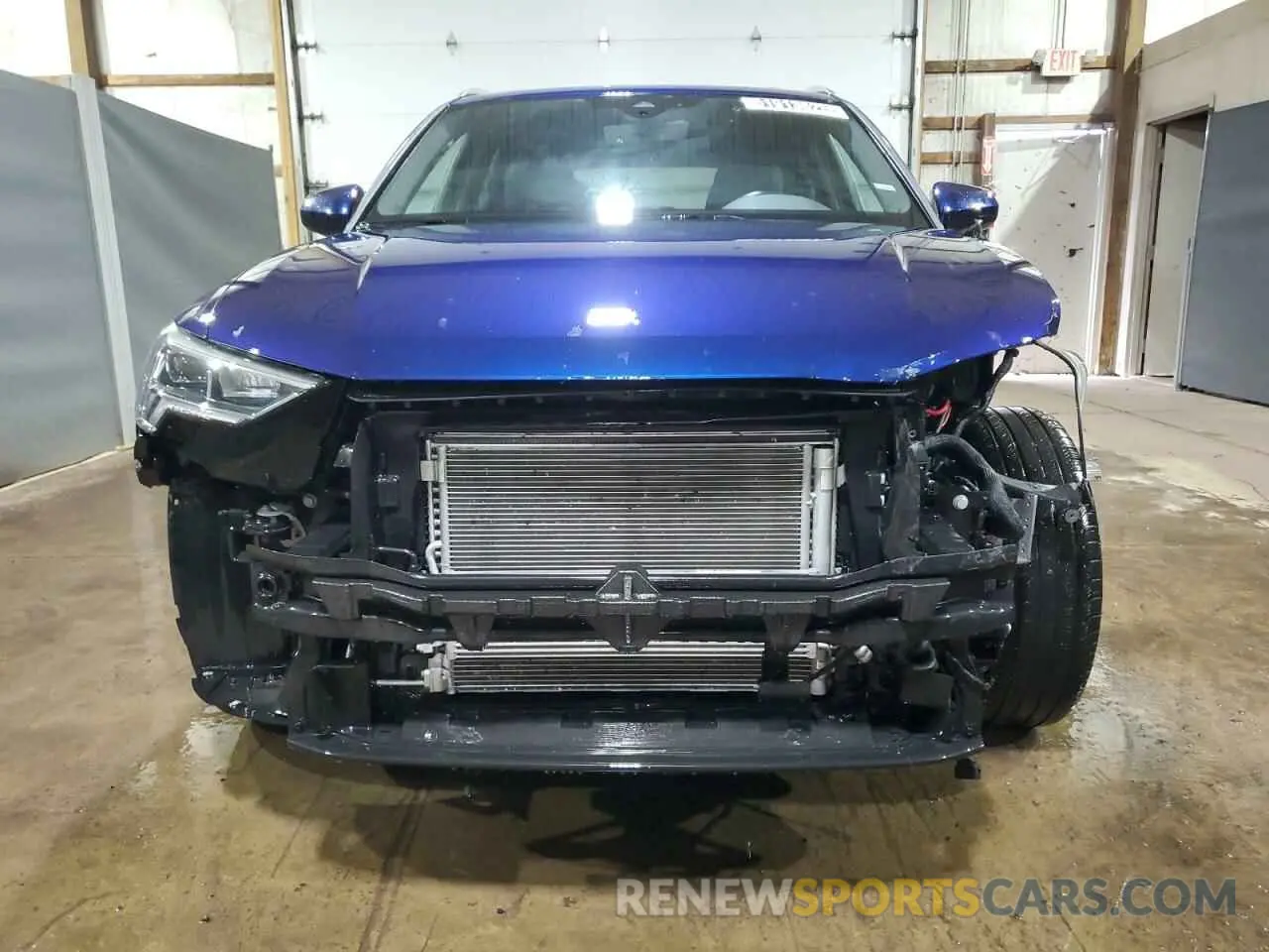 5 fotografías del automóvil dañado WA1DECF3XR1055594 AUDI Q3 2024