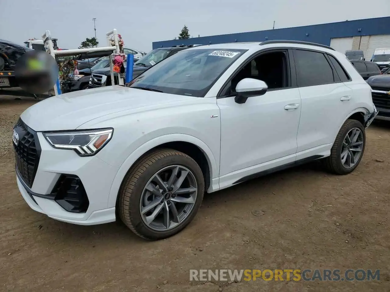 1 fotografías del automóvil dañado WA1DECF3XR1189778 AUDI Q3 2024