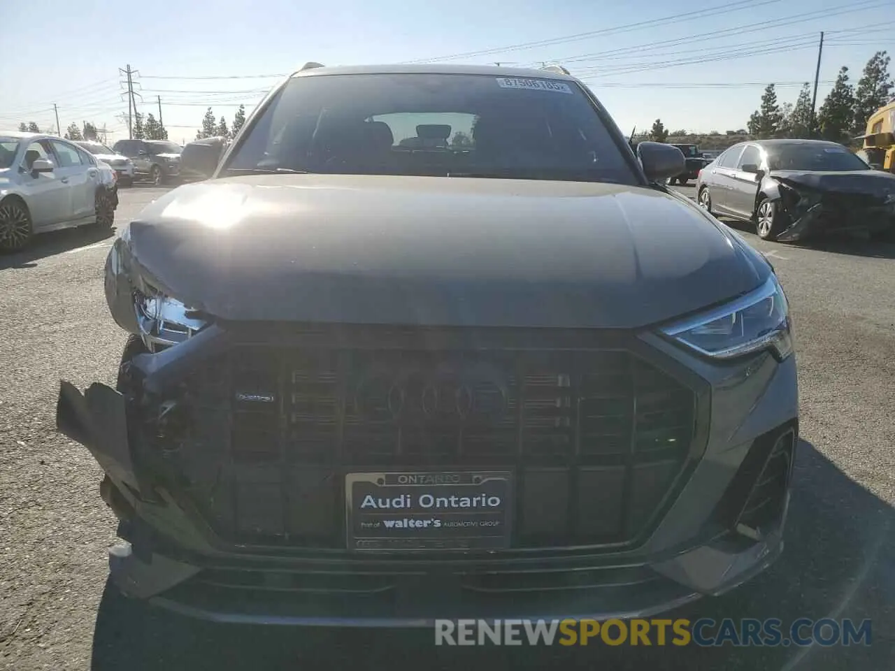 5 fotografías del automóvil dañado WA1DECF3XR1193622 AUDI Q3 2024