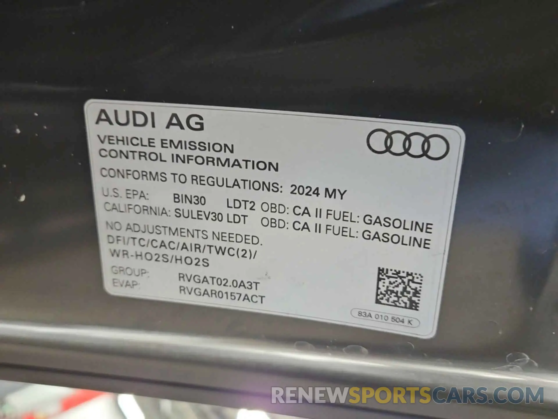 17 fotografías del automóvil dañado WA1EECF30R1109876 AUDI Q3 2024