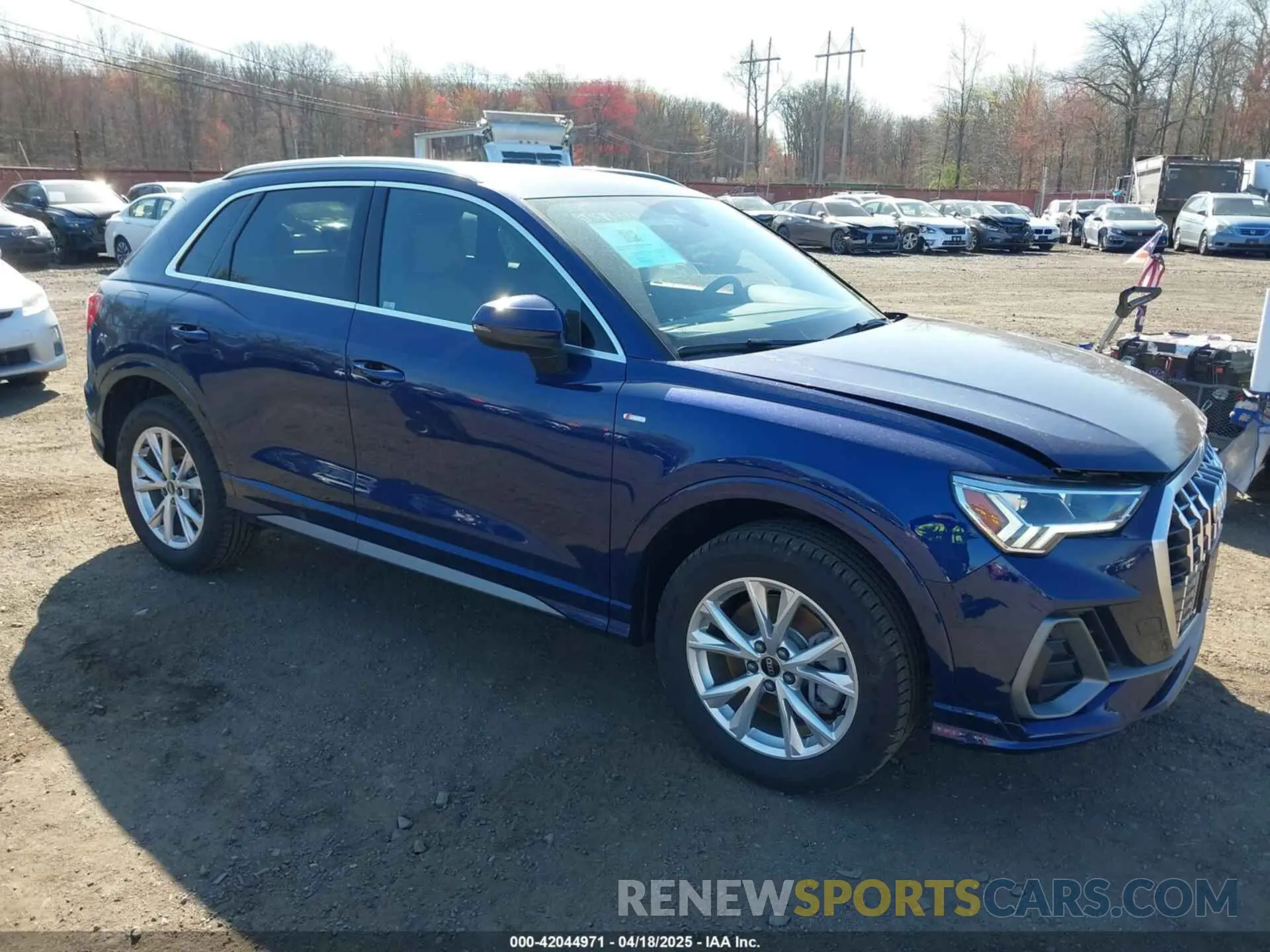 1 fotografías del automóvil dañado WA1EECF30R1173836 AUDI Q3 2024