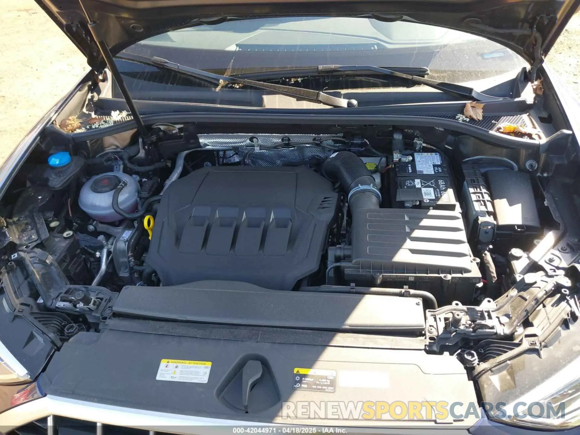 10 fotografías del automóvil dañado WA1EECF30R1173836 AUDI Q3 2024
