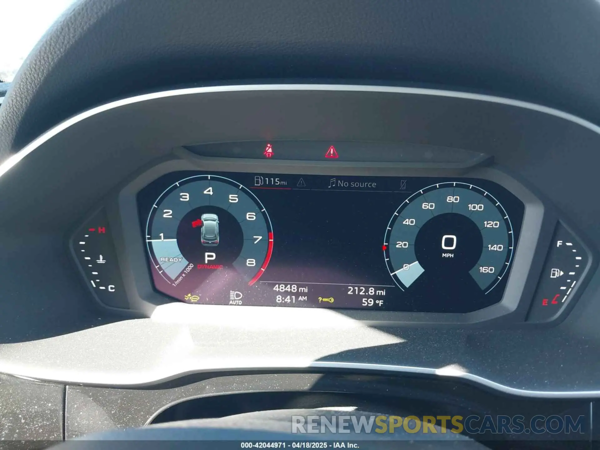 7 fotografías del automóvil dañado WA1EECF30R1173836 AUDI Q3 2024