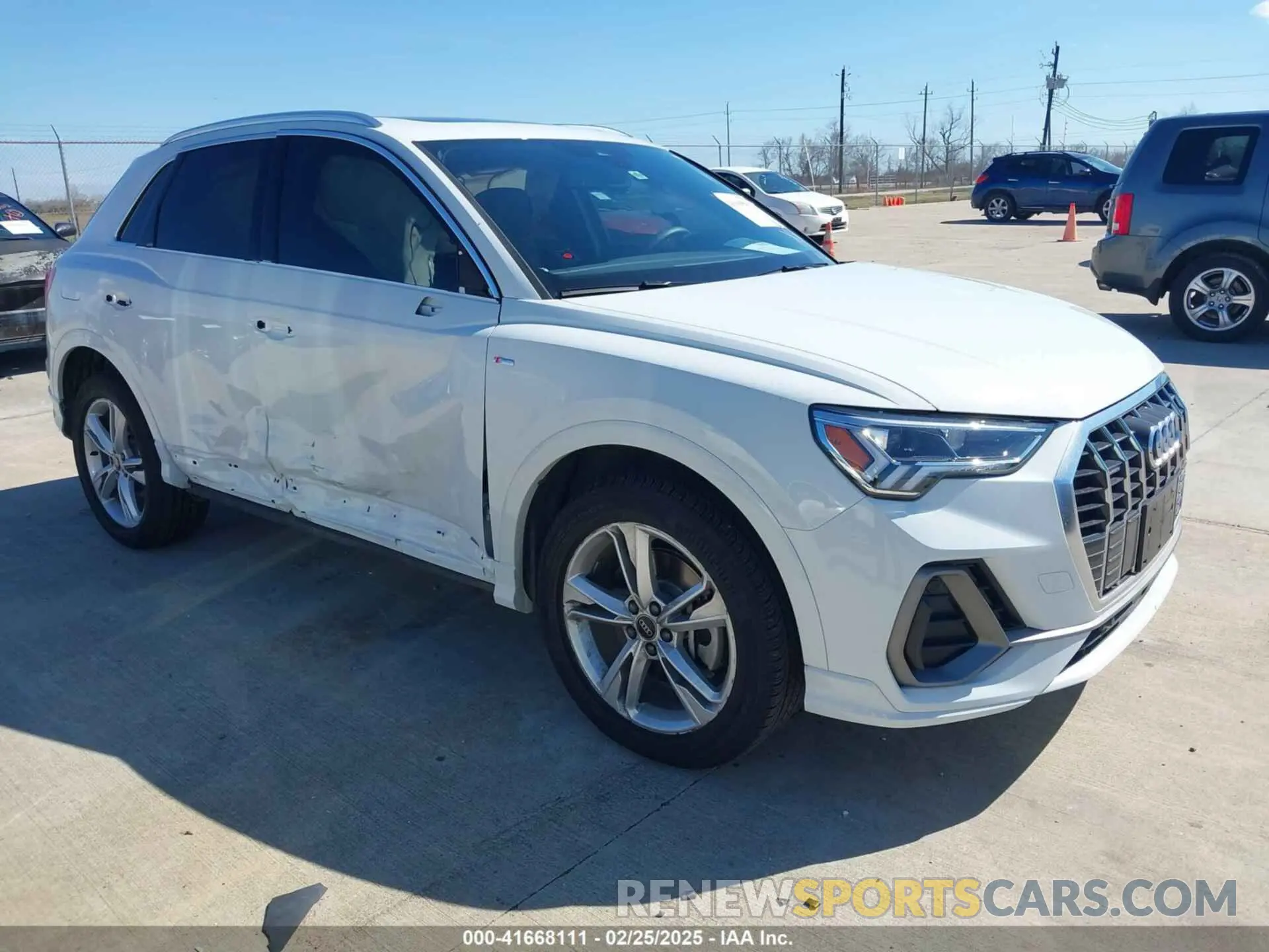 1 fotografías del automóvil dañado WA1EECF32R1141891 AUDI Q3 2024