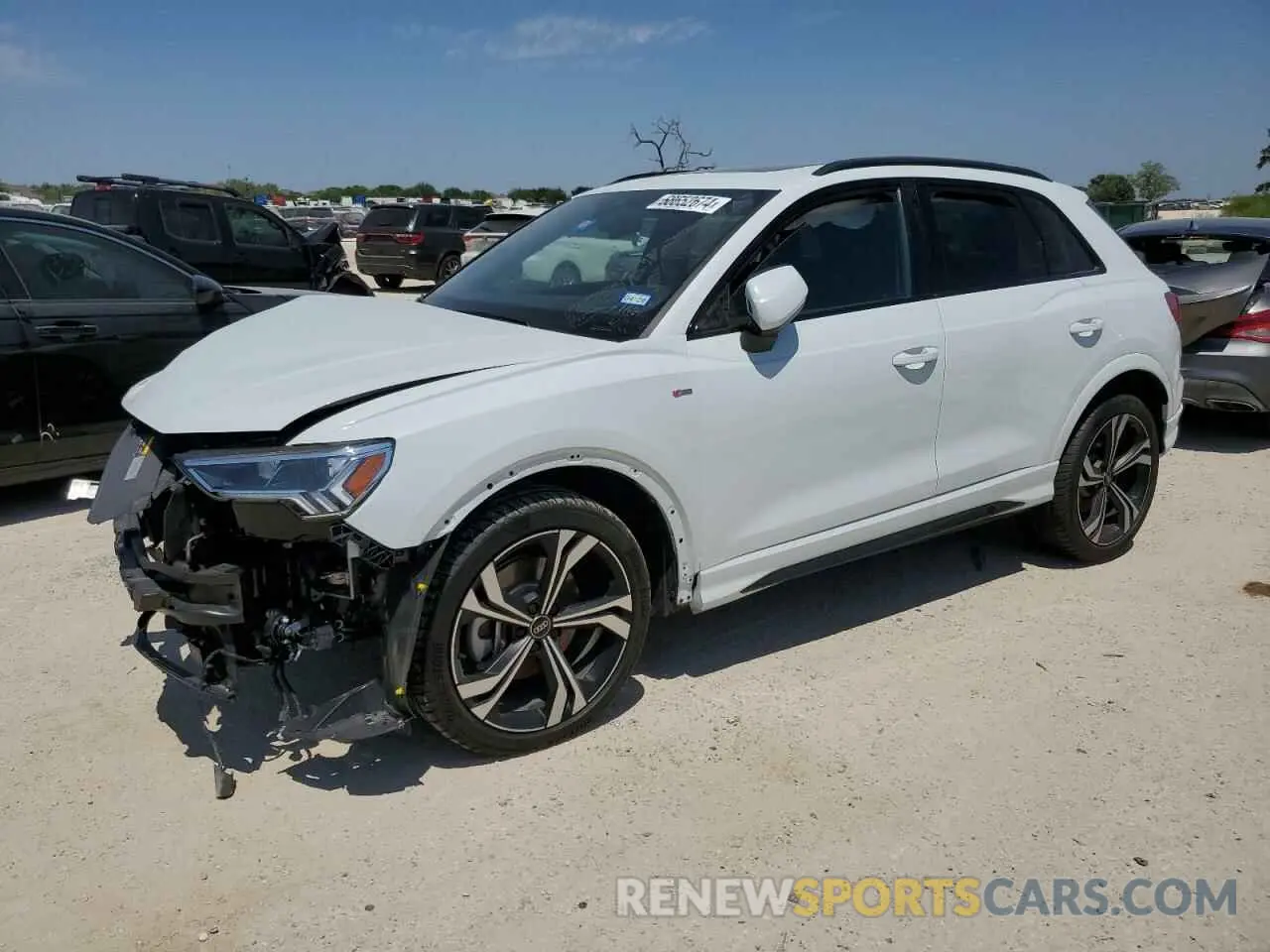 1 fotografías del automóvil dañado WA1EECF36R1109347 AUDI Q3 2024