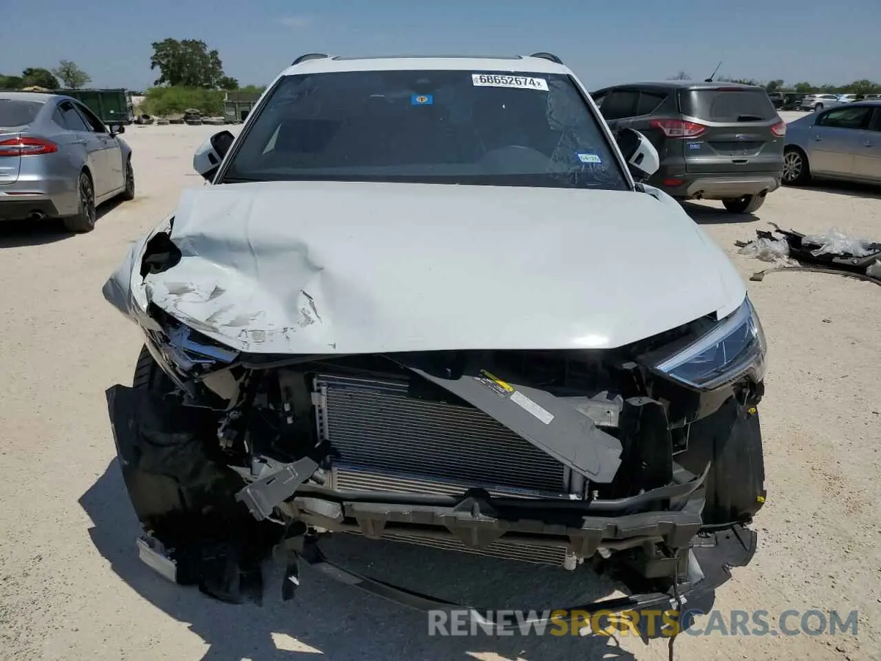 5 fotografías del automóvil dañado WA1EECF36R1109347 AUDI Q3 2024