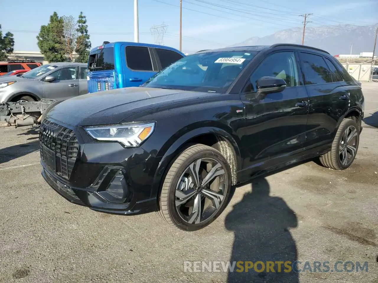 1 fotografías del automóvil dañado WA1EECF37R1121717 AUDI Q3 2024