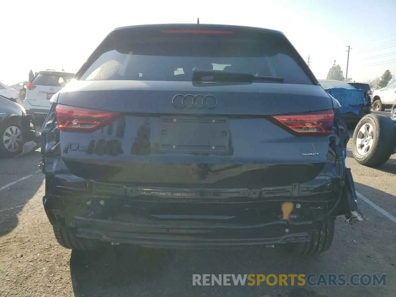 6 fotografías del automóvil dañado WA1EECF37R1121717 AUDI Q3 2024