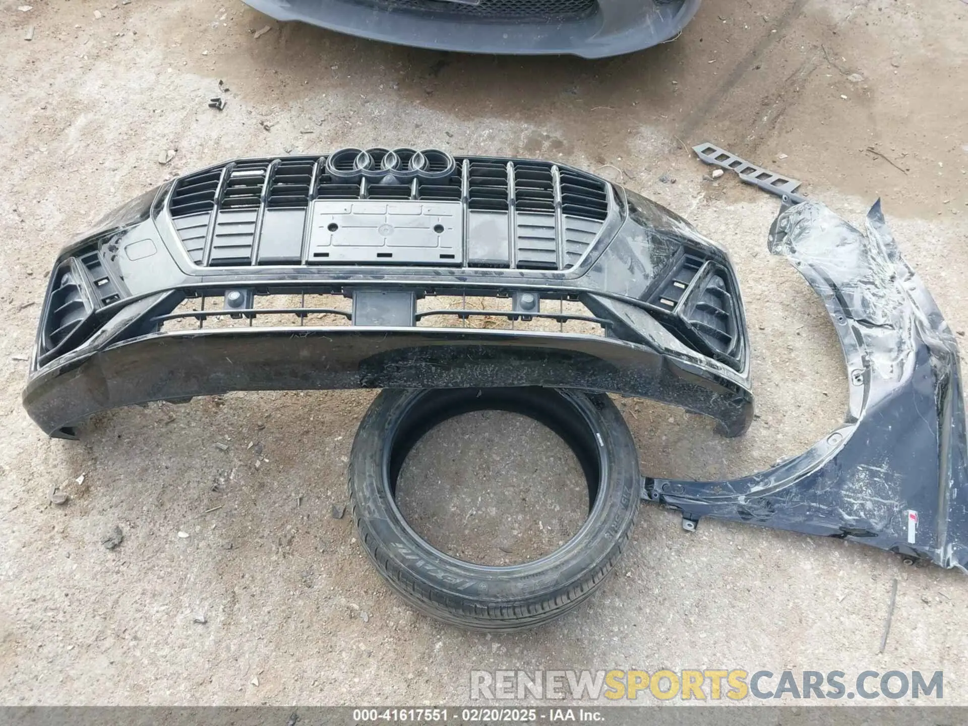 12 fotografías del automóvil dañado WA1EECF37R1154359 AUDI Q3 2024