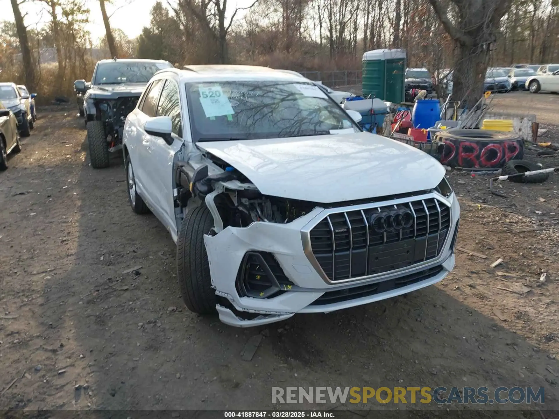 1 fotografías del automóvil dañado WA1EECF37R1167645 AUDI Q3 2024